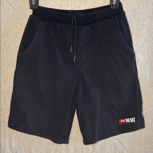 Diesel Boys Black Shorts